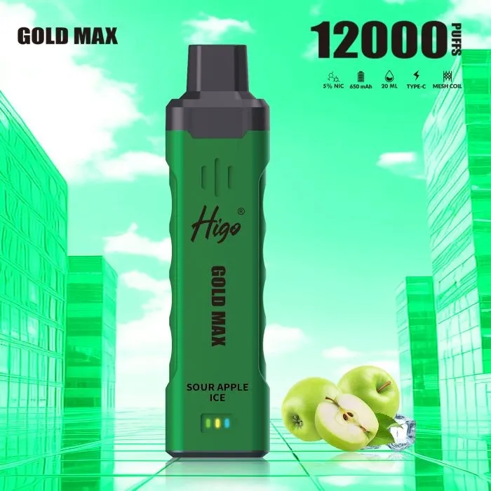 Higo Gold Max 12000 Puff Disposable Vape suppliers